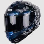 Casco KOV snow RICK AND MORTY GALACTIC BLUE